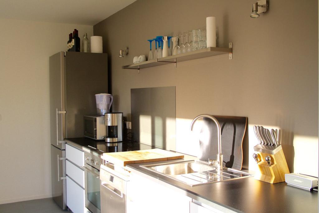 Appartement Le Clos De Sablier トゥルジェヴィル 部屋 写真